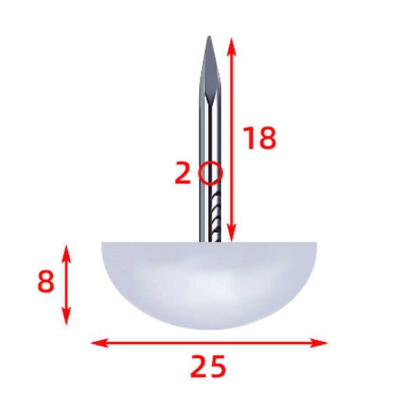 Semi-circular foot nails - Image 5