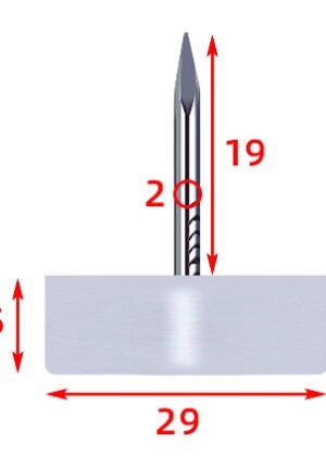 Flat bottom spikes