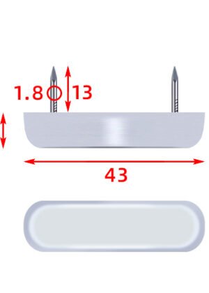 Small square nails and double nails
